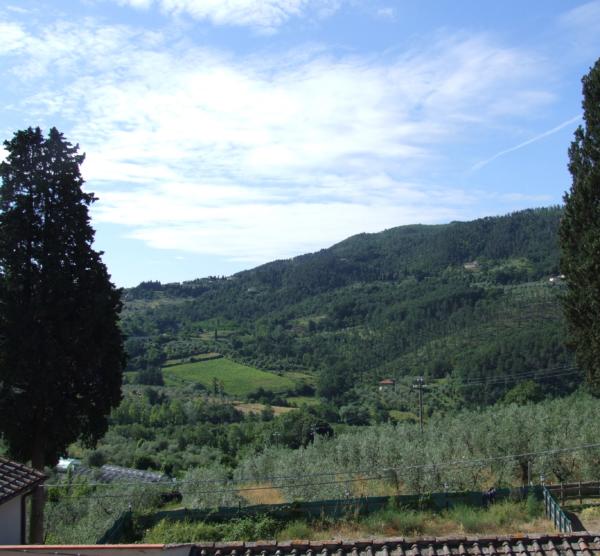Bed and Breakfast Villa Nobili panorama from the windows 1-min